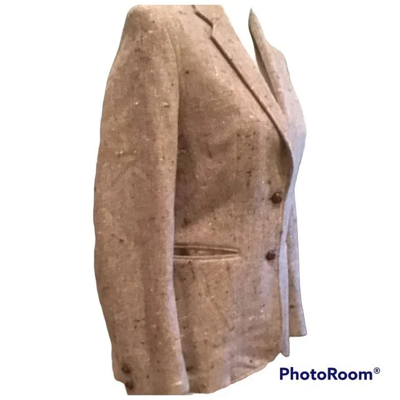 Vintage Tokens Wool Blend Blazer - Picture 2 of 4